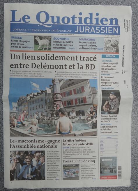 quotidien jurassien deuil